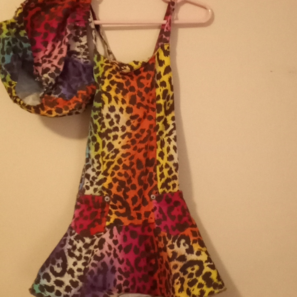 GIRL'S  24MONTHS Sunsuit w/matching bottom